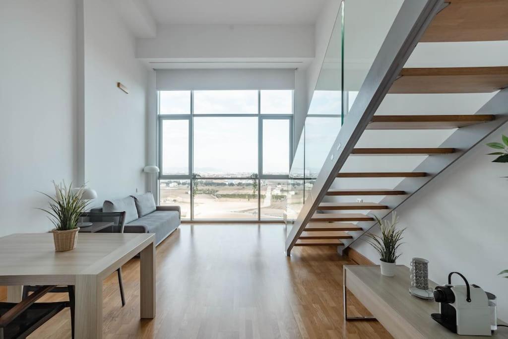 Апартаменты Duplex Loft Apartamento Con Parking Gratis Валенсия Экстерьер фото